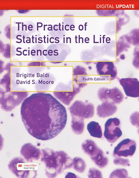 Practice of Statistics in the Life Sciences, Digital Update  ... - cover