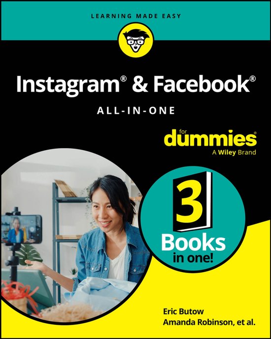 Instagram & Facebook All-in-One For Dummies - cover
