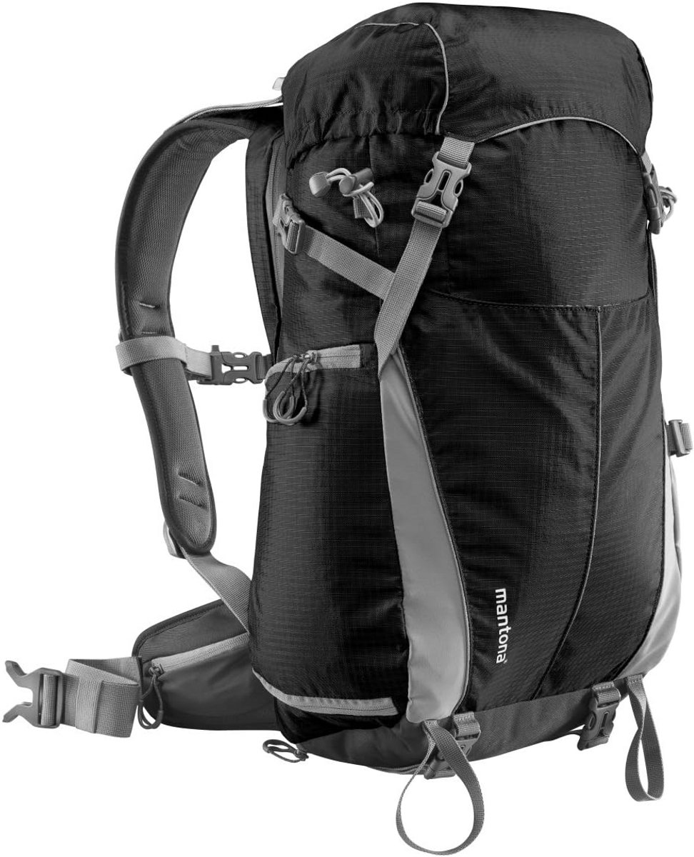Outdoor Rugzak - Cameratas - Foto Apparatuur - Uitneembaar Interieur - 50x28x20 cm - Zwart