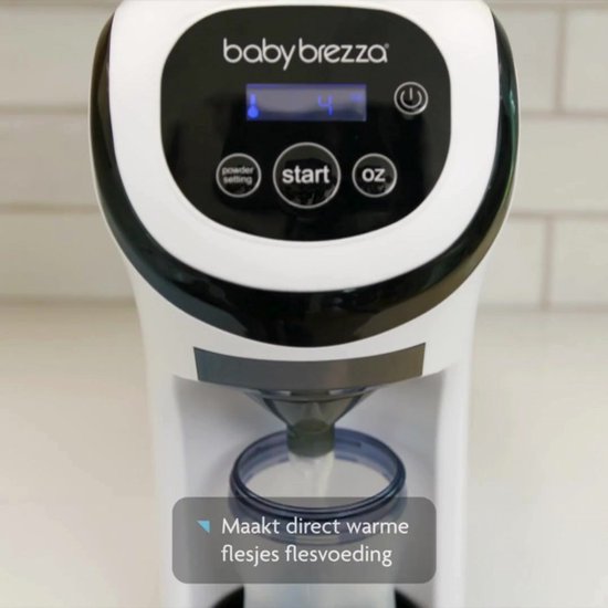 Baby Brezza Formula Pro Mini – Compacte Flesvoeding Maker – Babyfles Apparaat - Wit