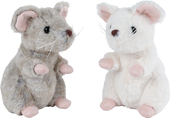 Take Me Home Muis Pluche Zittend - 19cm van TOM. — afbeelding 2