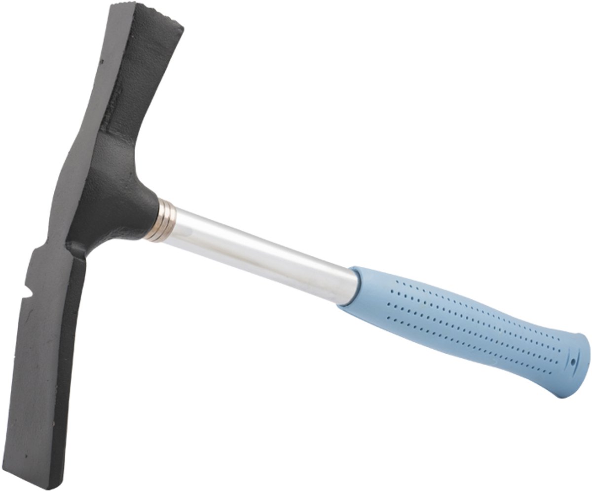 Topgear Metselhamer - Staal & Rubber - Geslepen Beitel - 600g - Blauw - 30 cm