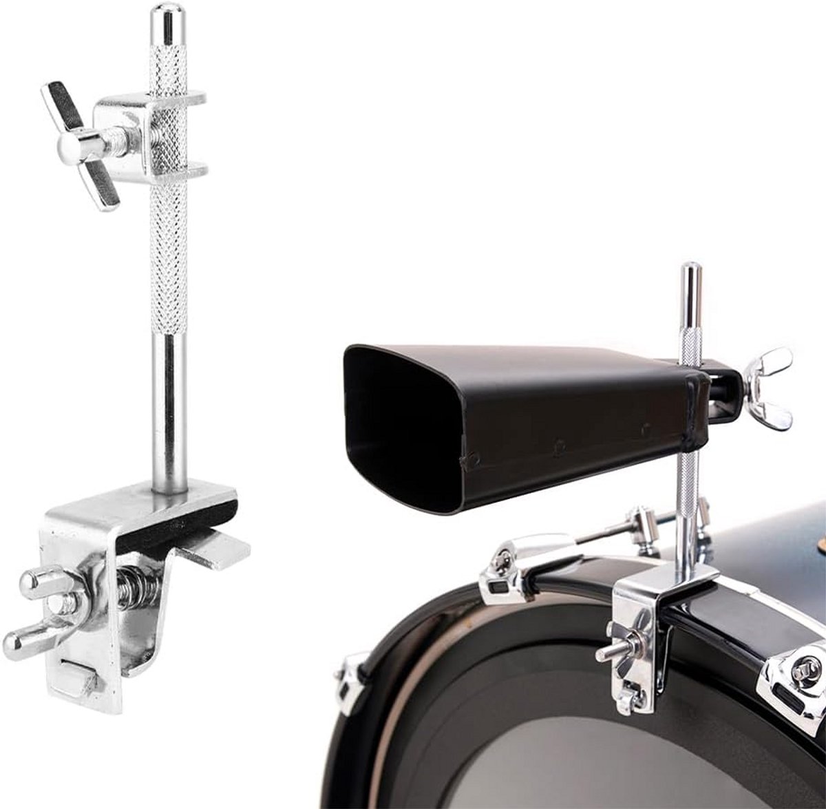 Koebelhouder - Snare standaard frame - Drum instrumenten - Verstelbaar metaal - 230 gram