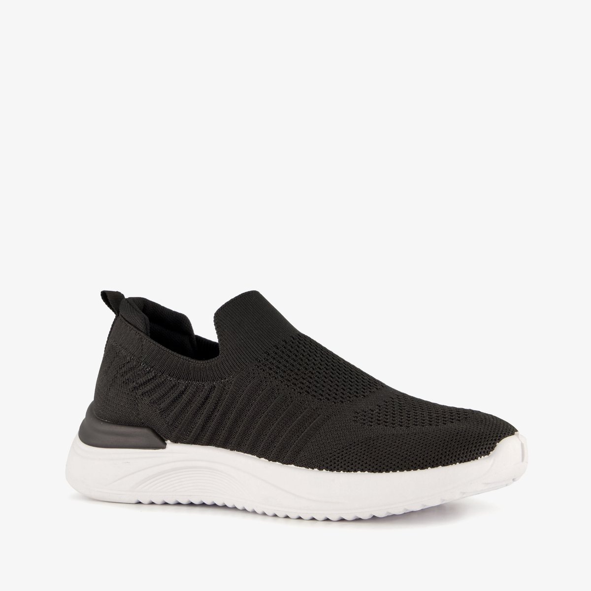 Dames instap sneakers zwart - Maat 41