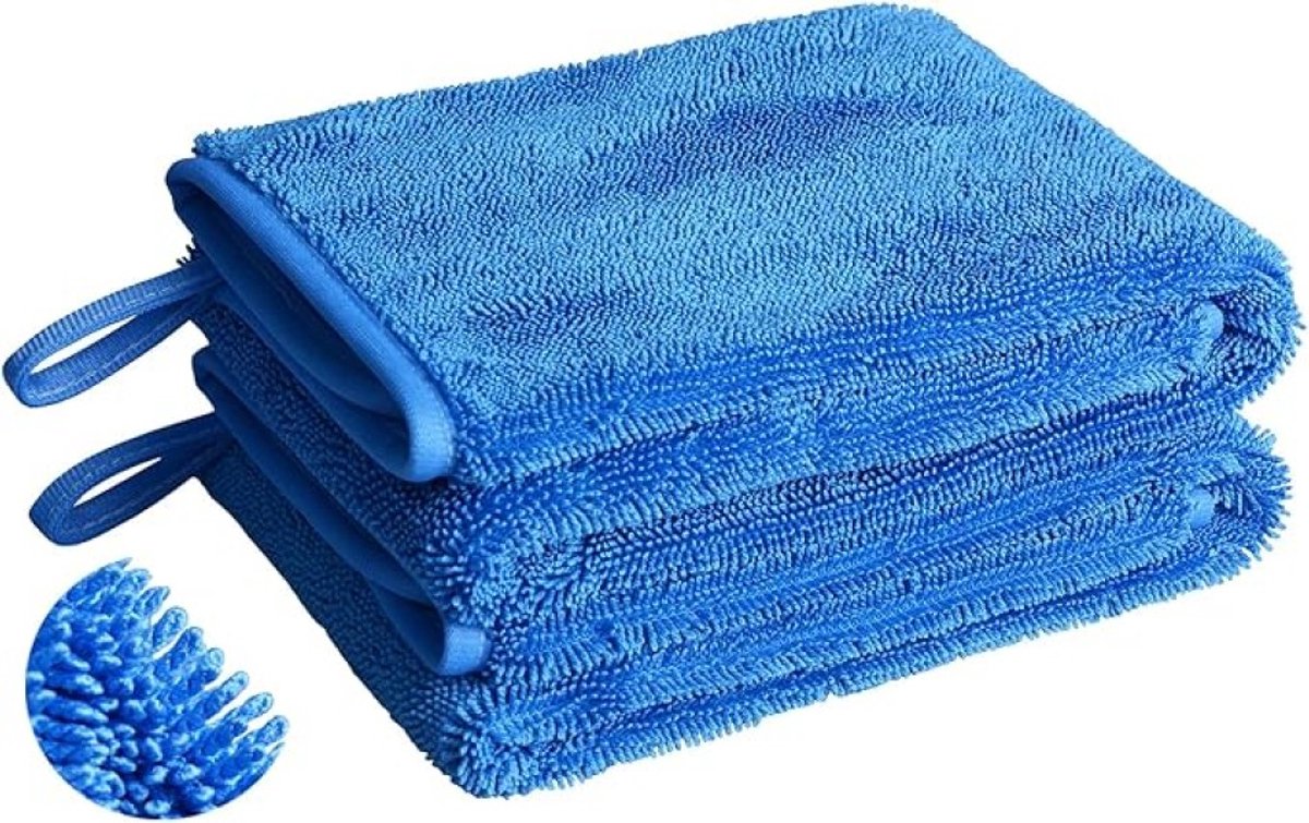 Ultrazachte Microvezeldoek 600 g/m² voor Auto en Motor - Krasvrij en Pluisvrij Drogen