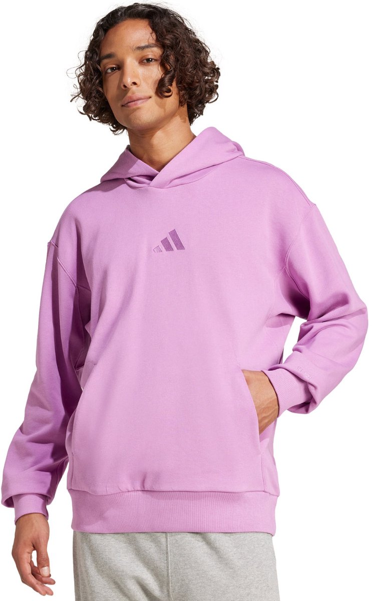 adidas ALL SZN French Terry Hoodie Heren Paars