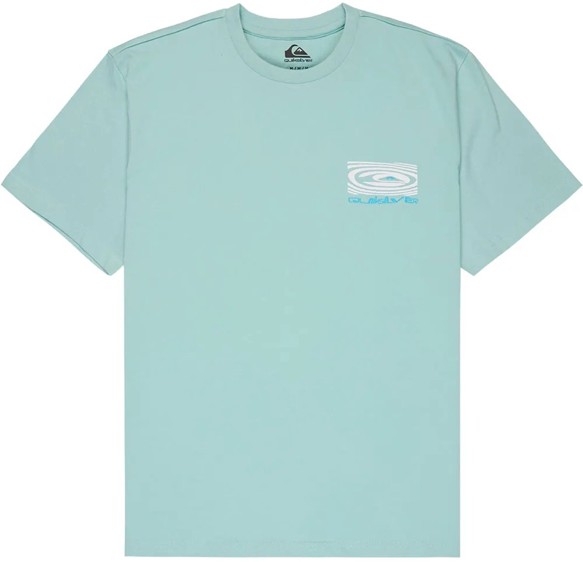 Quiksilver Ripples T-shirt Met Korte Mouwen L Man Blauw