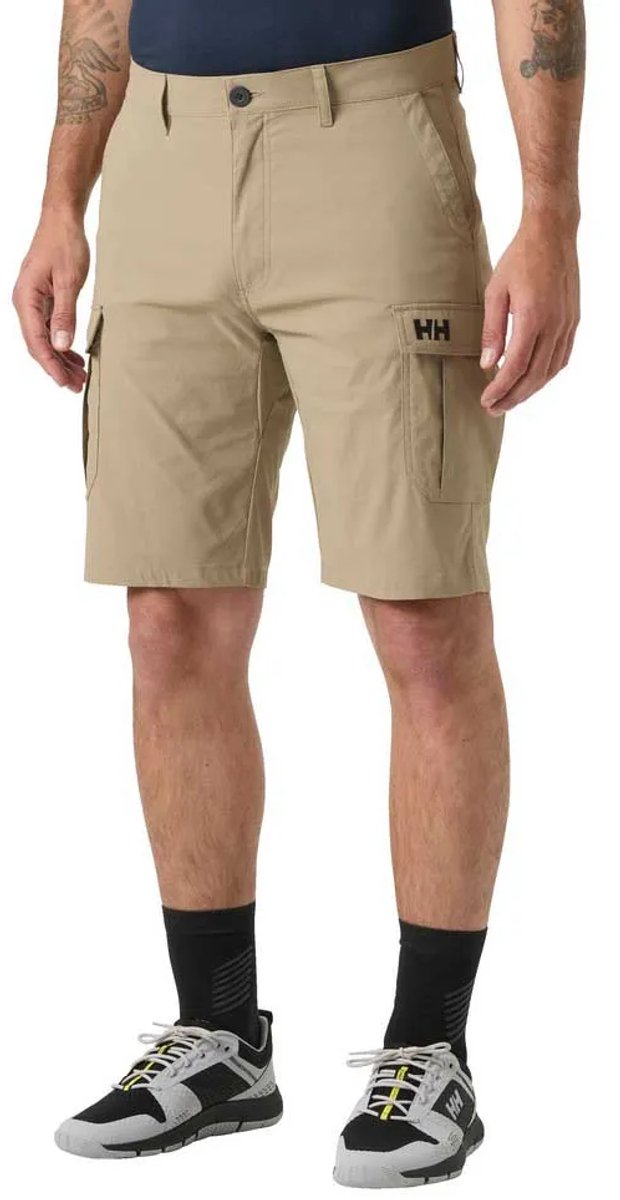 Helly Hansen Qd 11´´ Cargo Shorts Beige 29 Man