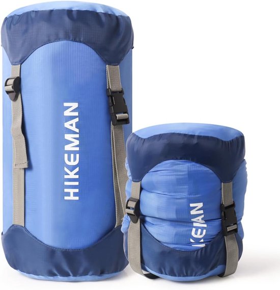 Opbergzak - Compressie Tas - Ruimte Besparen - Lichtgewicht Polyester - XL Formaat - Blauw — afbeelding 2