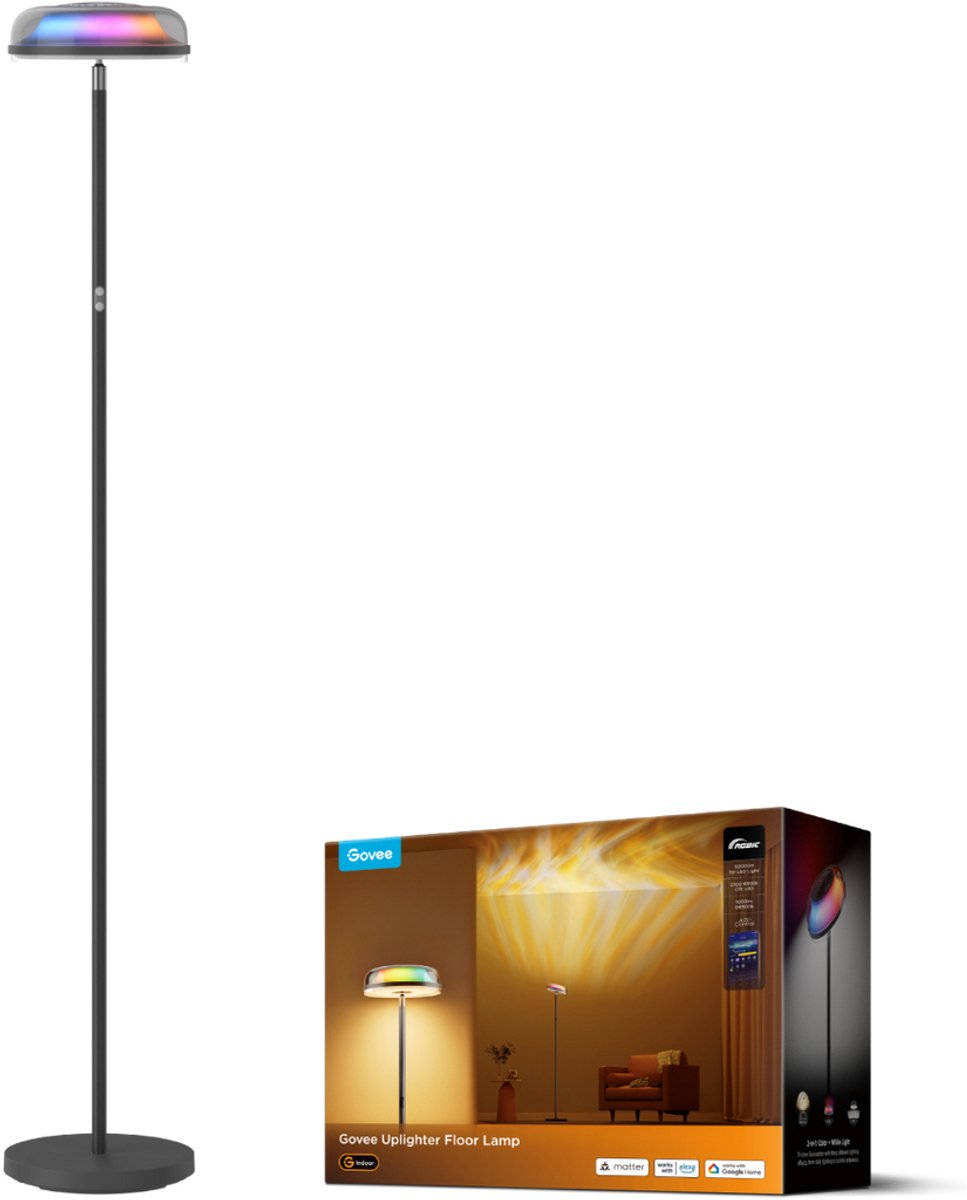 Govee slimme vloerlamp 170 cm Matter RGBICWW thumbnail 3