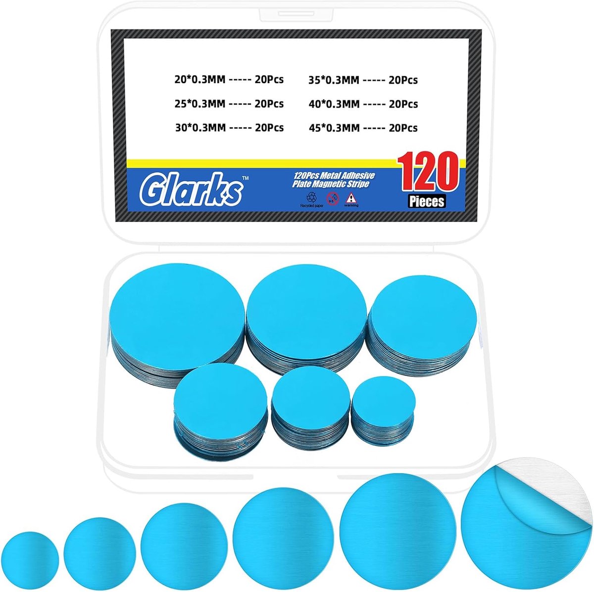 Magnetische Strips Kit - Ondersteuningsstrips - Kastverlichting Bevestigen - Zelfklevende 