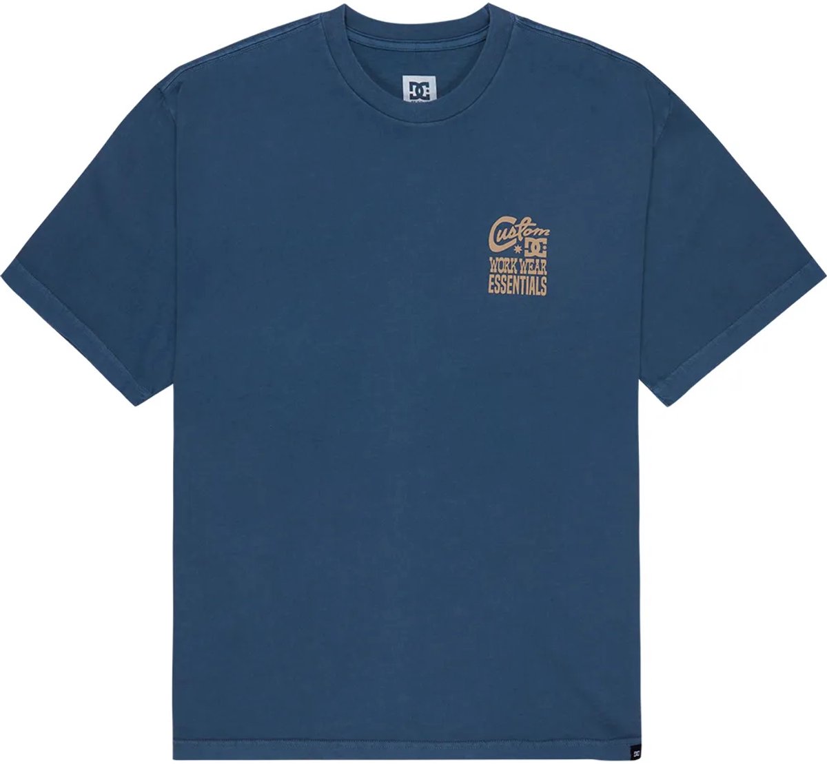 Dc Shoes Knotted T-shirt Met Korte Mouwen 2XL Man Denim