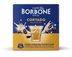 Caffè Borbone Selection - Dolce Gusto - Cortado - 16 capsules