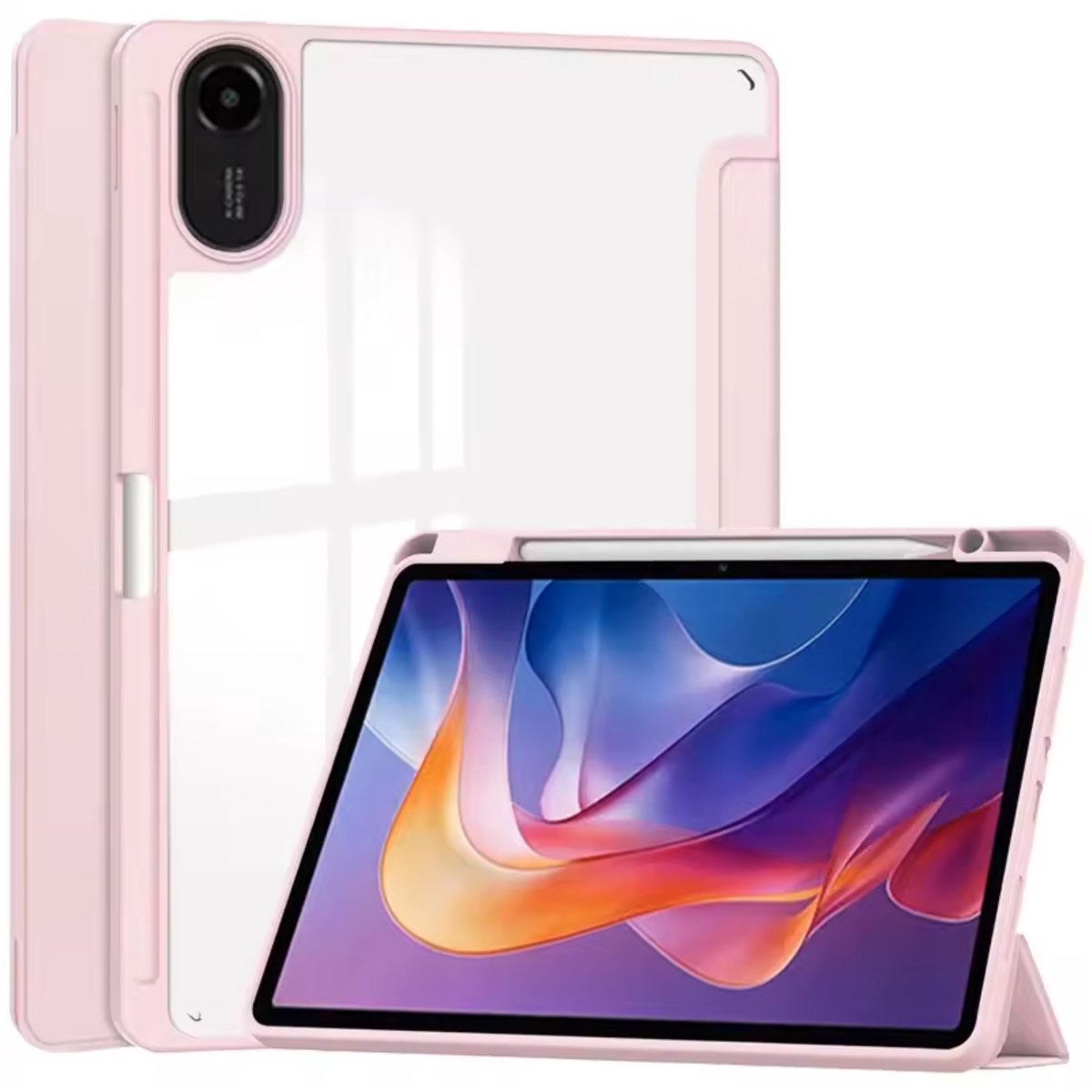 EtuiTab - Tablethoes - Roze - Voor Xiaomi Redmi Pad 2 11" - Standaard Functie