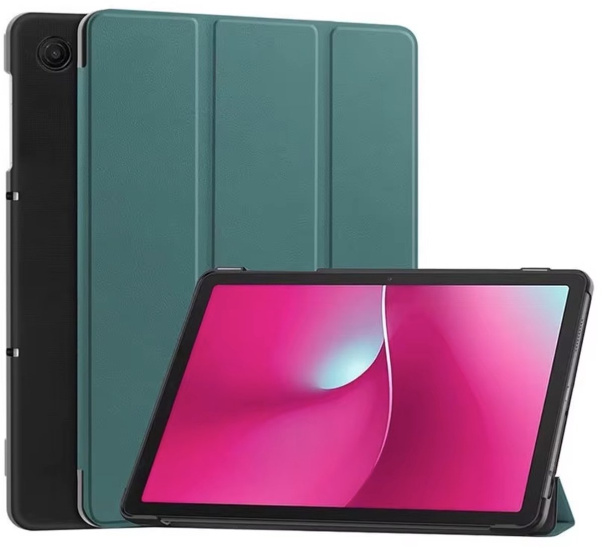 EtuiTab - T-Mobile T Tablet 2 5G 10.1" - Groene Case - Magneetsluiting - Sta Function
