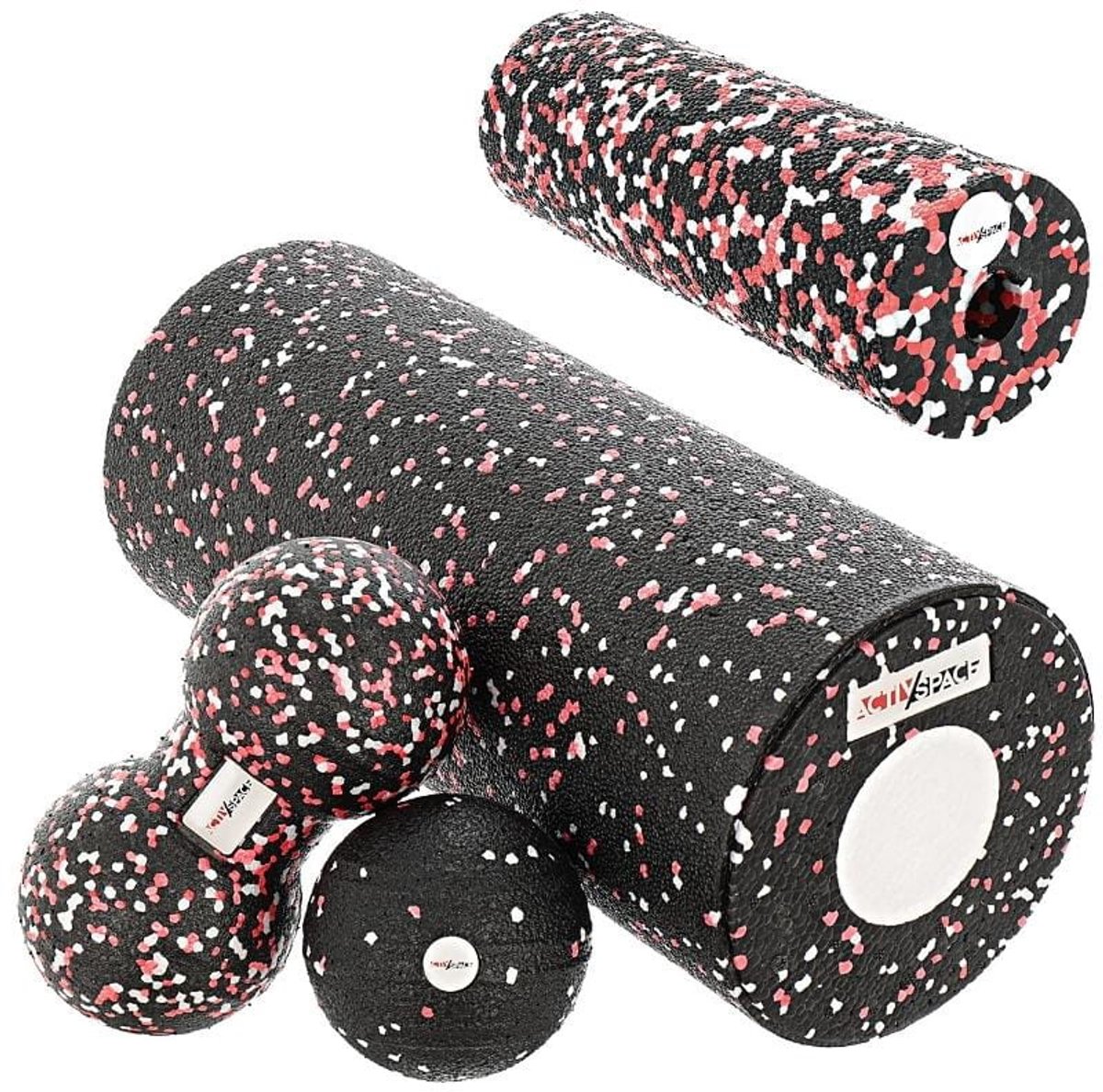 Activ Space - 5-in-1 Massage Set - EPP Materiaal - Crossofit Wałek - Piłka Roller
