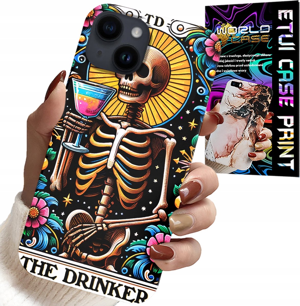 HOESJE VOOR IPHONE 15 - THE DRINKER ALKO WINKO DRANKPATRONEN