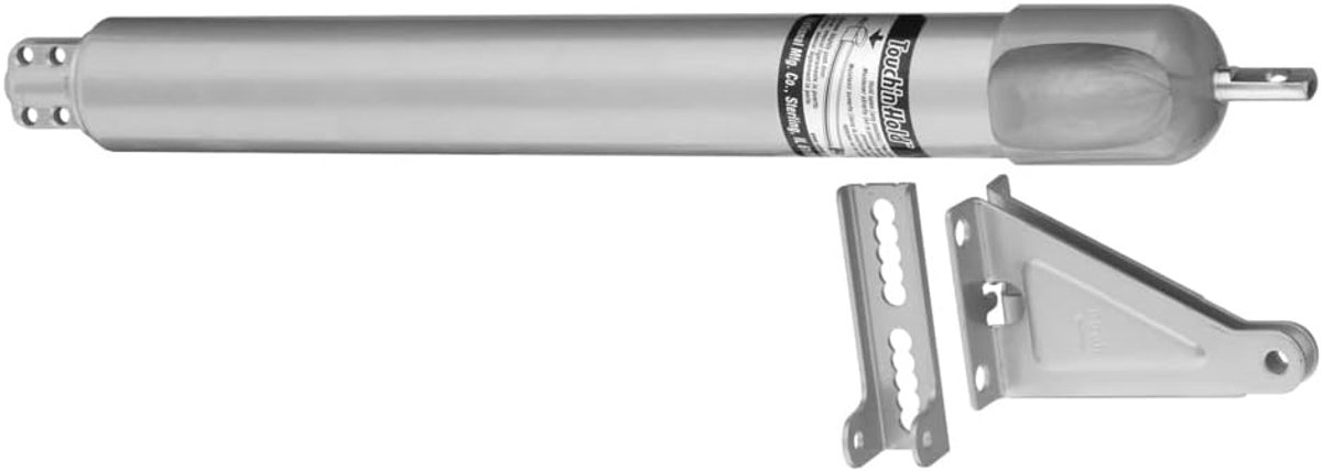 Deurdranger - Automatische Deur - Zachte Sluiting - Eenvoudige Loskoppeling - 9.4 x 25.4 cm - Aluminium