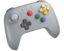 8bitdo 64 Pc-gamepad Zilver