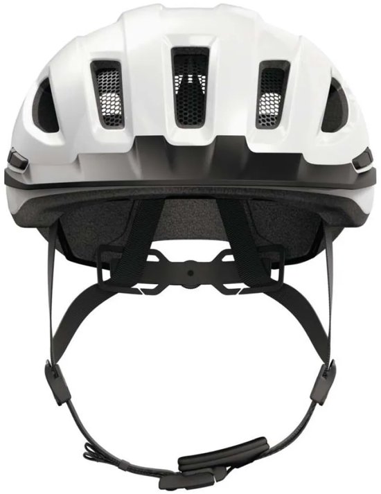 Fietshelm ABUS URBAN-I 4.0 shiny white S - 51-55 cm - wit - Geschikt voor gebruik op elektrische fietsen - stadsfietsen - 250 g — afbeelding 2