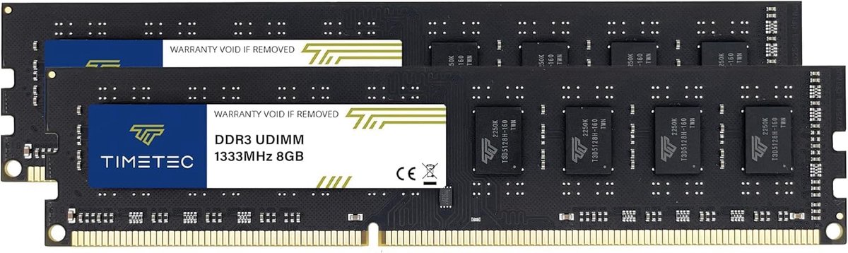 Geheugen Module Upgrade - Werkgeheugen RAM - Desktop Prestaties - 135 Volt - 16GB Kit (2x8GB)
