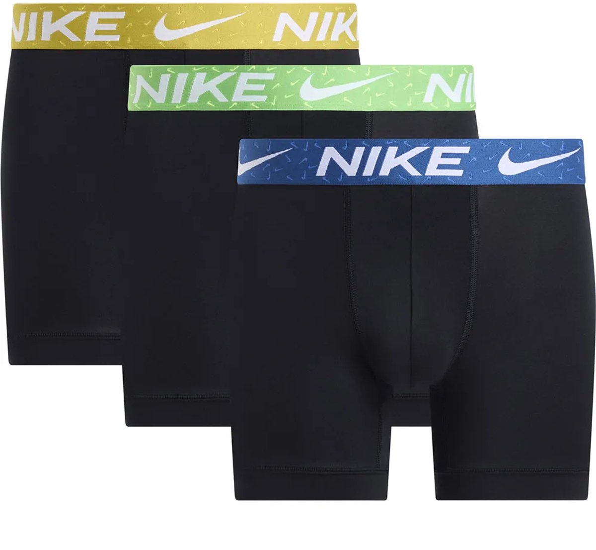 Nike Dri-fit Essential Brief Boxers 3 Eenheden Zwart S Man
