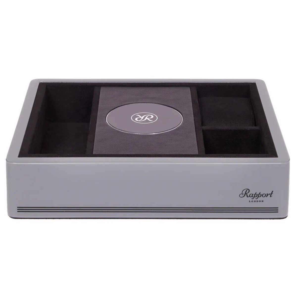 Rapport London - MC151 - Opbergdoos met inductie-oplaadstation - Formula - grijs