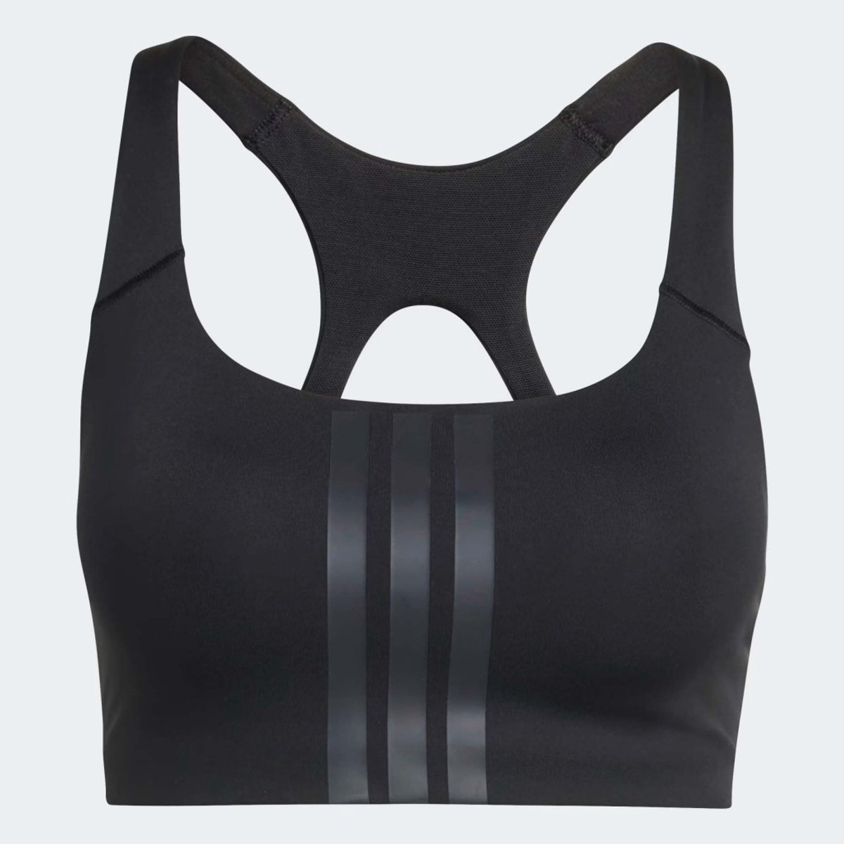 Adidas Optime Workout 3 Stripes Sportbeha Met Medium Impact S Vrouw Zwart
