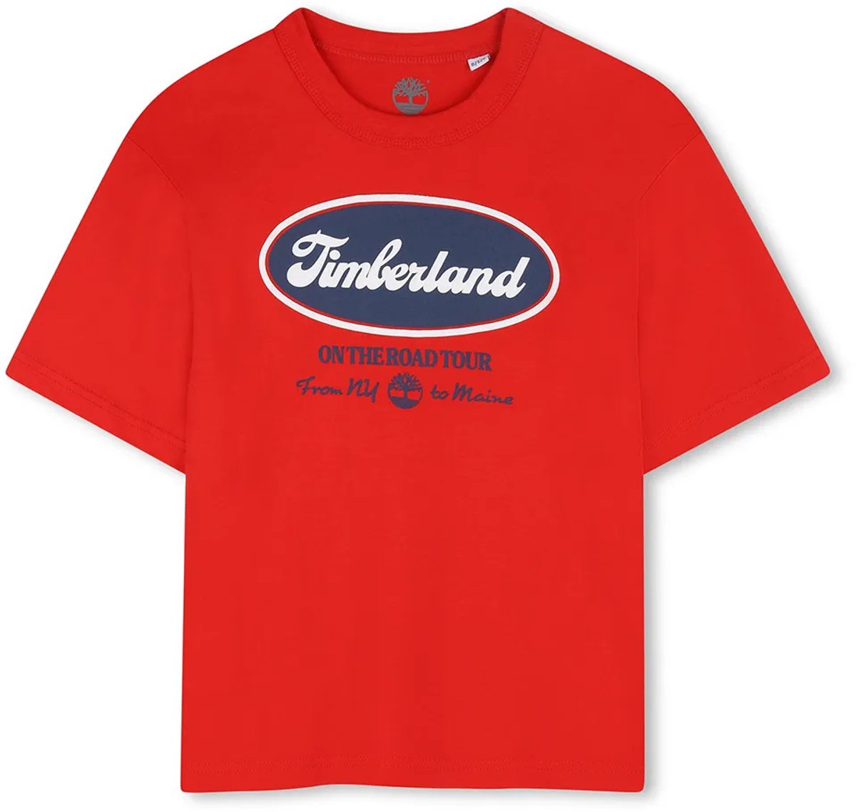 Timberland T60796 T-shirt Met Korte Mouwen 16 Years Jongen Rood