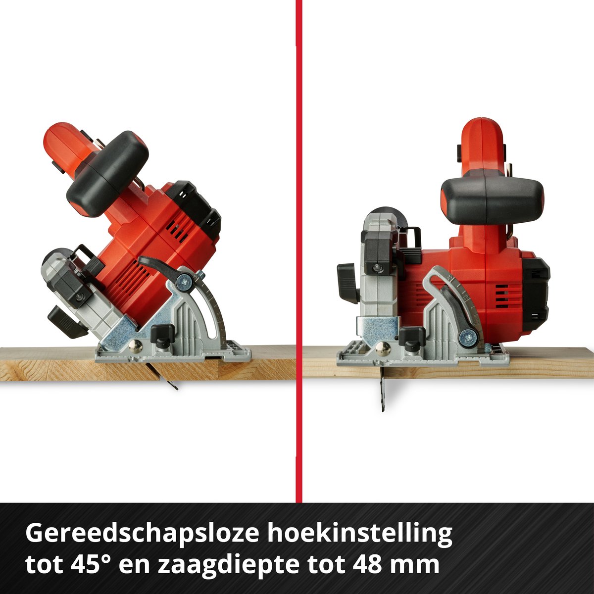 Einhell TE-CS 18/150 Li Solo: compacte 18V cirkelzaag thumbnail 3
