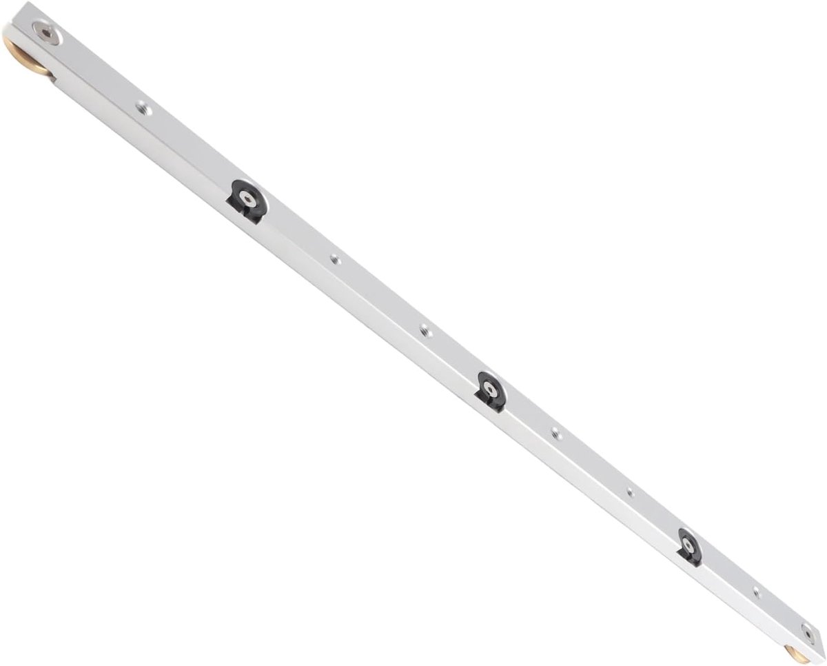 Verstekschuiver Aluminium - Tafelzaag Accessoire - Houtbewerking Precisie - Robuuste Vliegtuiglegering - 450mm Lengte
