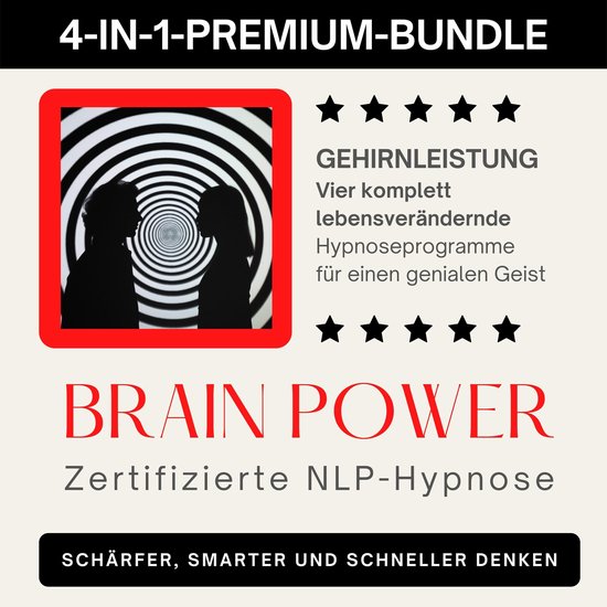 4-in-1-Hypnose-Bundle: GEHIRNLEISTUNG - cover