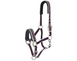 Paarden Hoofdstel Houder - Halter Accessoire - Paardrijden Tuigage - Verstelbaar Ontwerp - X-Full Maat - Paars