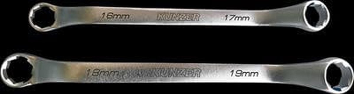 Speciale Sleutelset - Dubbele Ring Sleutel - Sleutelwerkzaamheden - Speciaal Profiel - 16/17 en 18/19 - Zilver Zwart