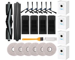 Vervangingsonderdelen geschikt voor ECOVACS DEEBOT X2 Omni / X2 robotstofzuiger (24 stuks)