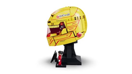 Casque LEGO Editions Scuderia Ferrari HP de Lewis Hamilton - 43022