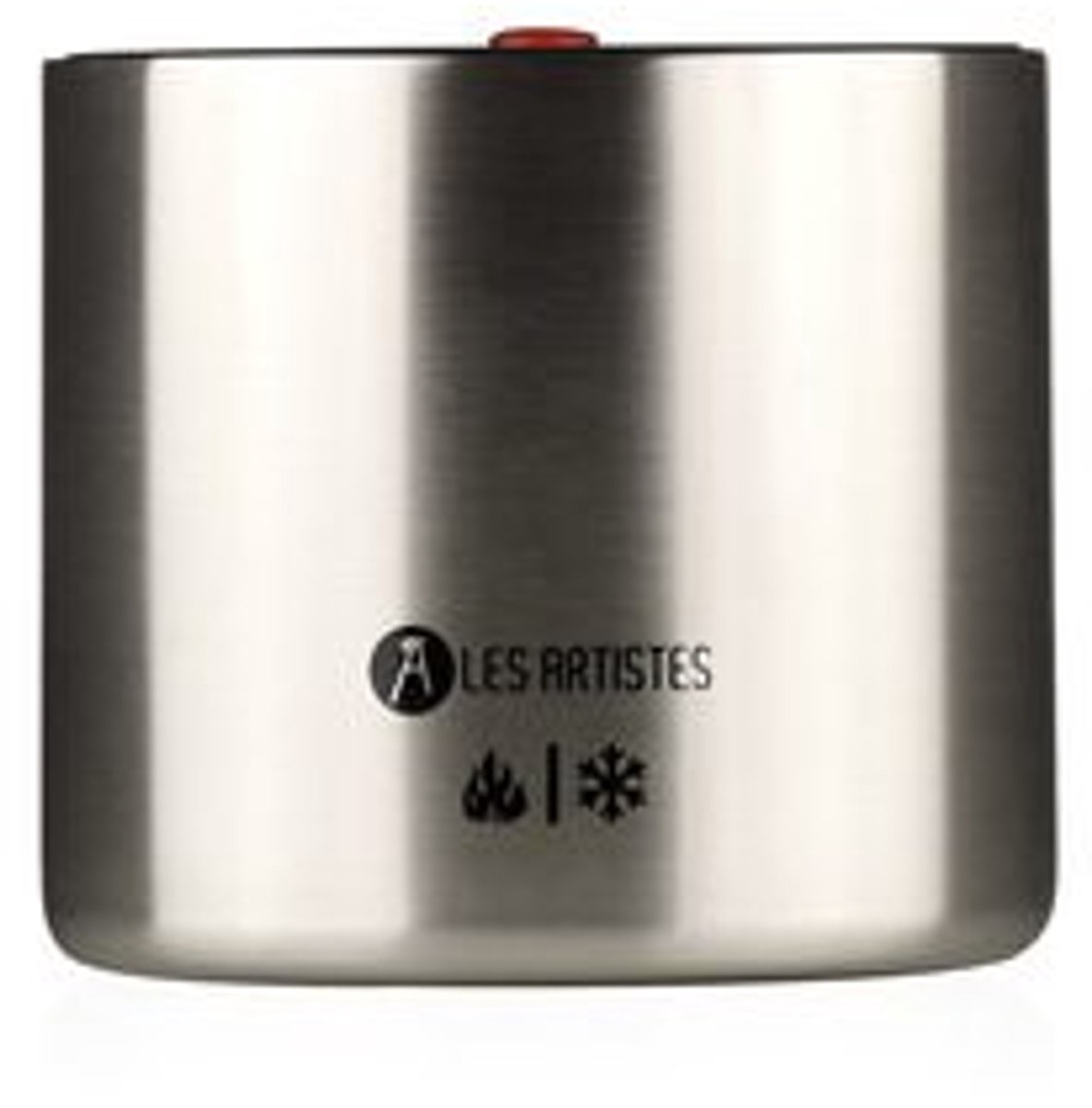 Les Artistes Paris Lunchbox 700ml - geïsoleerd ventilatie opening - Stainless steel - LP-A2340