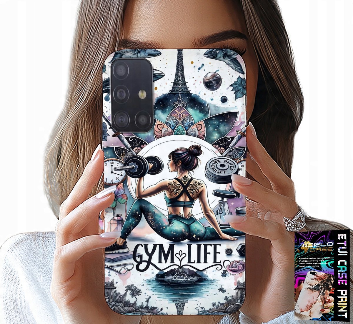 HOESJE VOOR SAMSUNG GALAXY A51 - GYM LIFE FITNESS FITNESSIARA CROSSFIT
