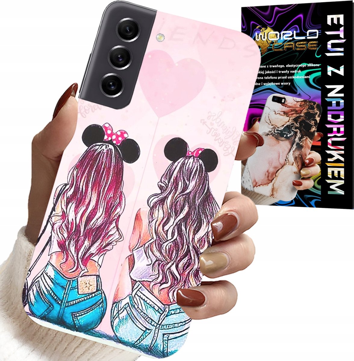 HOESJE VOOR SAMSUNG GALAXY S21 FE - EEN DESIGN VOOR JE BESTE VRIENDEN