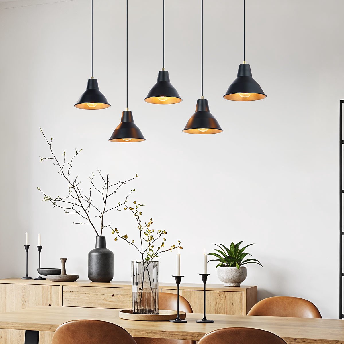 Moderne plafondlamp Odin - 5-lichts