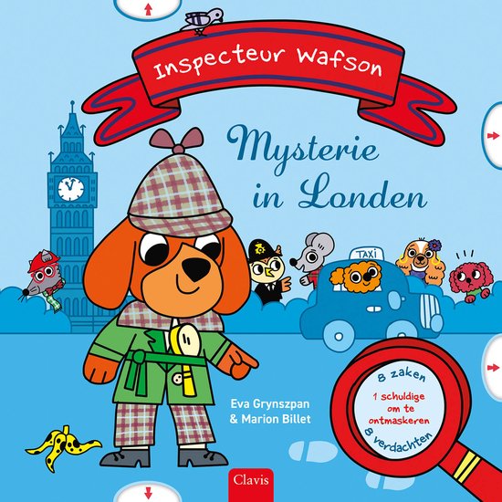 Inspecteur Wafson - Mysterie in Londen - cover