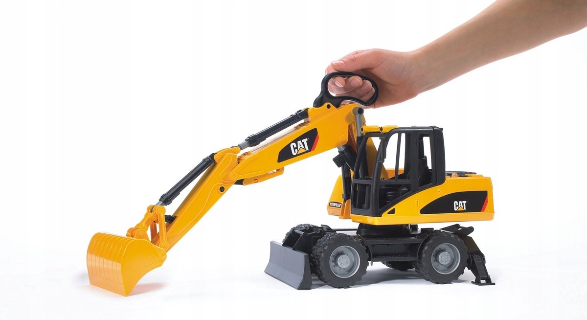 Bruder 02445 – Cat® Graafmachine op Wielen - Werkvoertuig — afbeelding 12