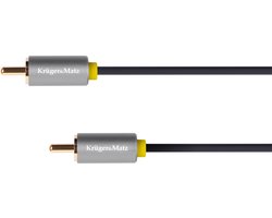 Krüger&Matz Basic - RCA Kabel - 1 Meter - Audiovisueel