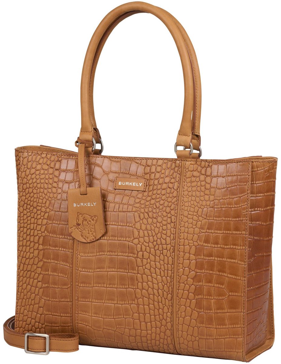 Burkely Cool Colbie Workbag 13.3" - Laptoptas - Volwassenen - Cognac