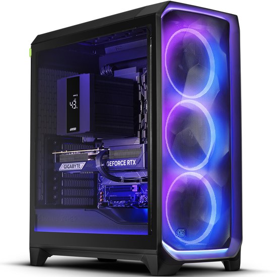 G4M3R® Hero 2.0 – Intel Core i7-14700F - RTX 5060 8GB - 32GB RAM - 1TB SSD - ARGB-verlichting - Wi-Fi – High End Gaming PC