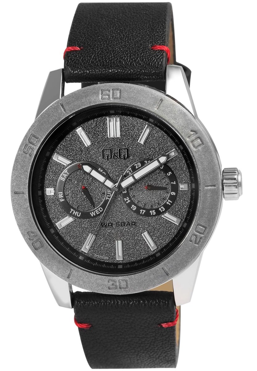 QQ Armbanduhr silberfarbig, 5 ATM