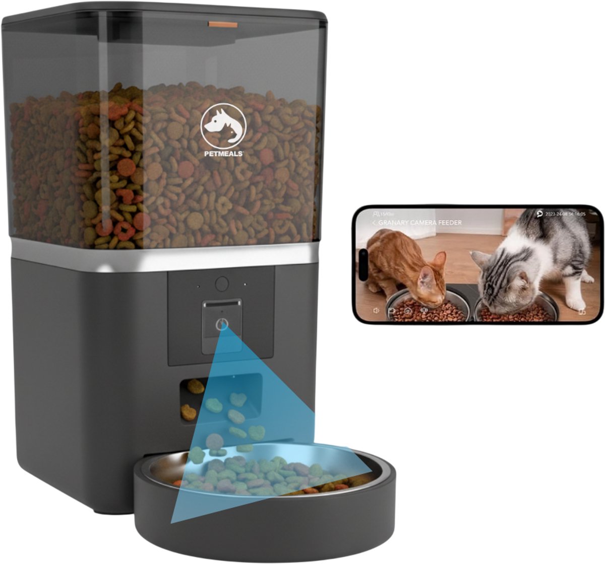 PetMeals SmartFeed Pro - Automatische Voerbak - Full HD - PetMeals® - €84,95