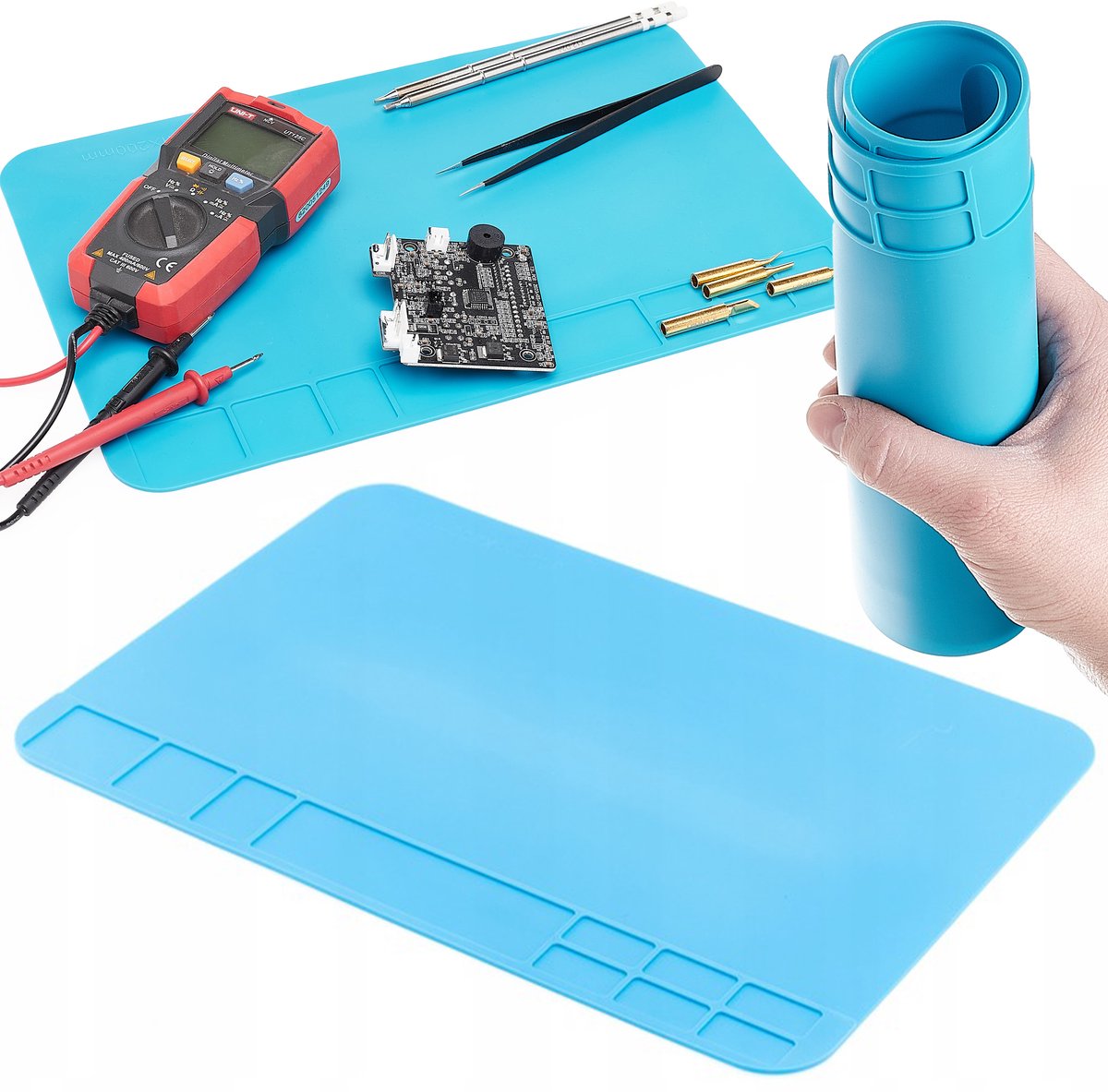 Techrebal - Silikon Mat - Antistatisch - 300x200mm - Hittebestendig