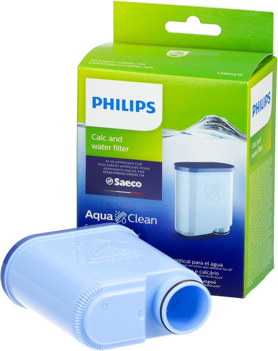 Philips/Saeco AquaClean CA6903/10 – Koffiemachinereiniger – Kalk- en waterfilter