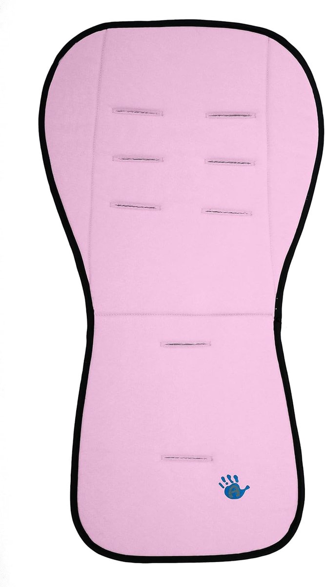 Zitkussen Buggy - Kinderzitje Kussen - Comfortabel Zitten - Optimale Vormaanpassing - 83 x 43 cm - Roze